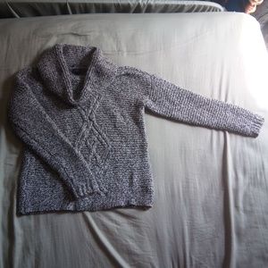 The Limited heavy turtle neck cable knit sweater